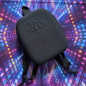 Bed Head TIGI Y2K Shell Backpack Hardshell Foam Black RARE